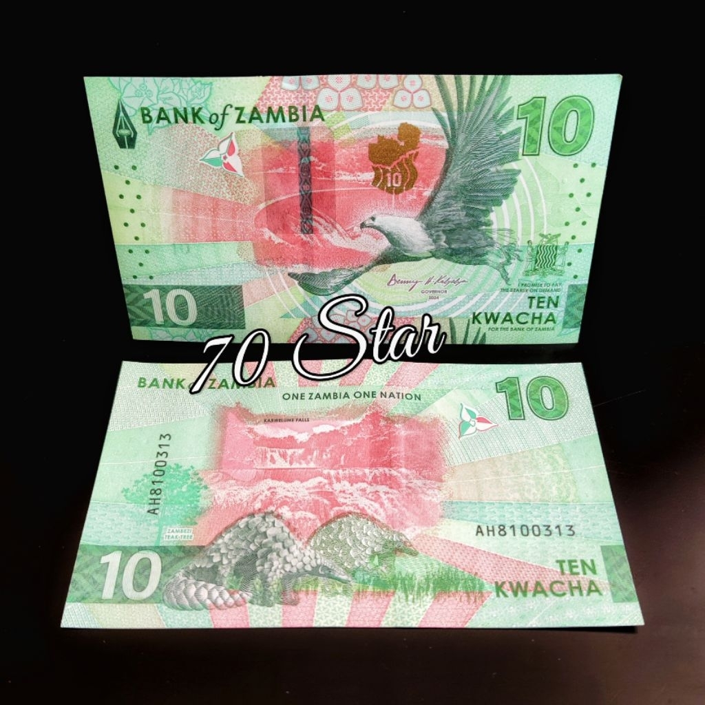 Uang Negara Zambia UNC