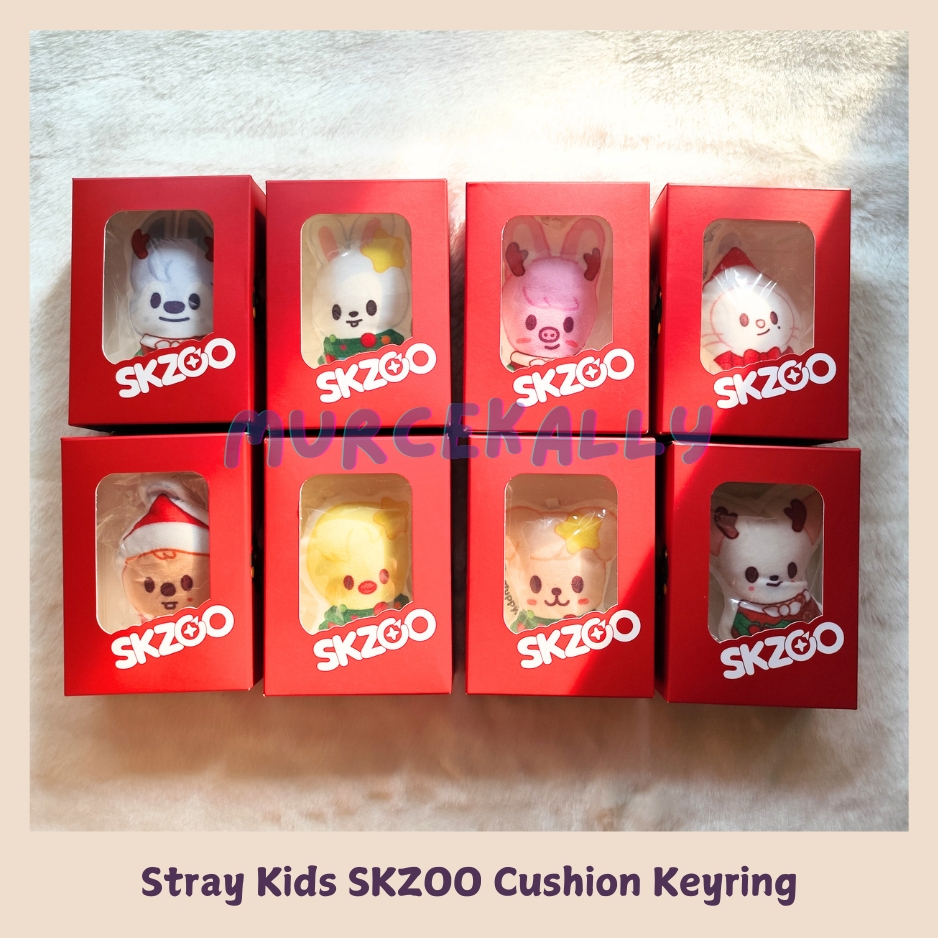 [READY STOCK] Stray Kids SKZOO Cushion Keyring – SKZSHOP Pop-Up Store MD (Official)