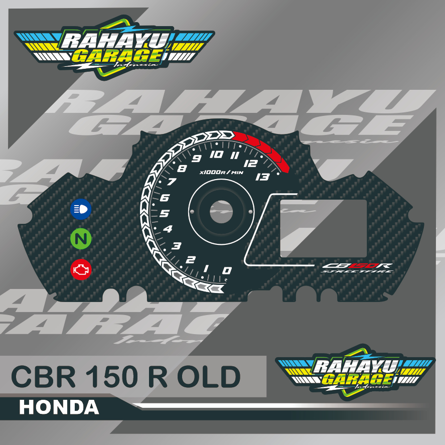 PAPAN SPEEDOMETER CUSTOM HONDA CB150R OLD panel spidometer honda cb150r old