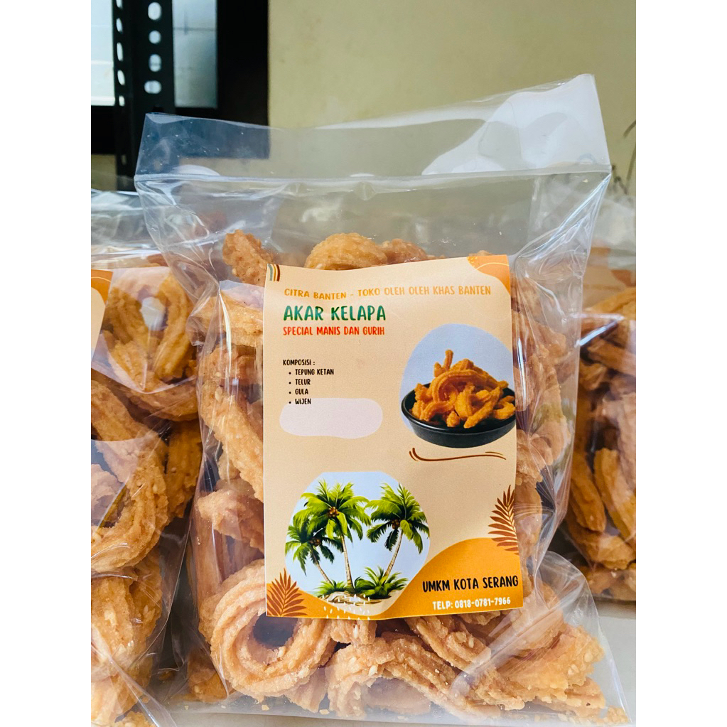 

Akar Kelapa Oleh-oleh Khas Banten