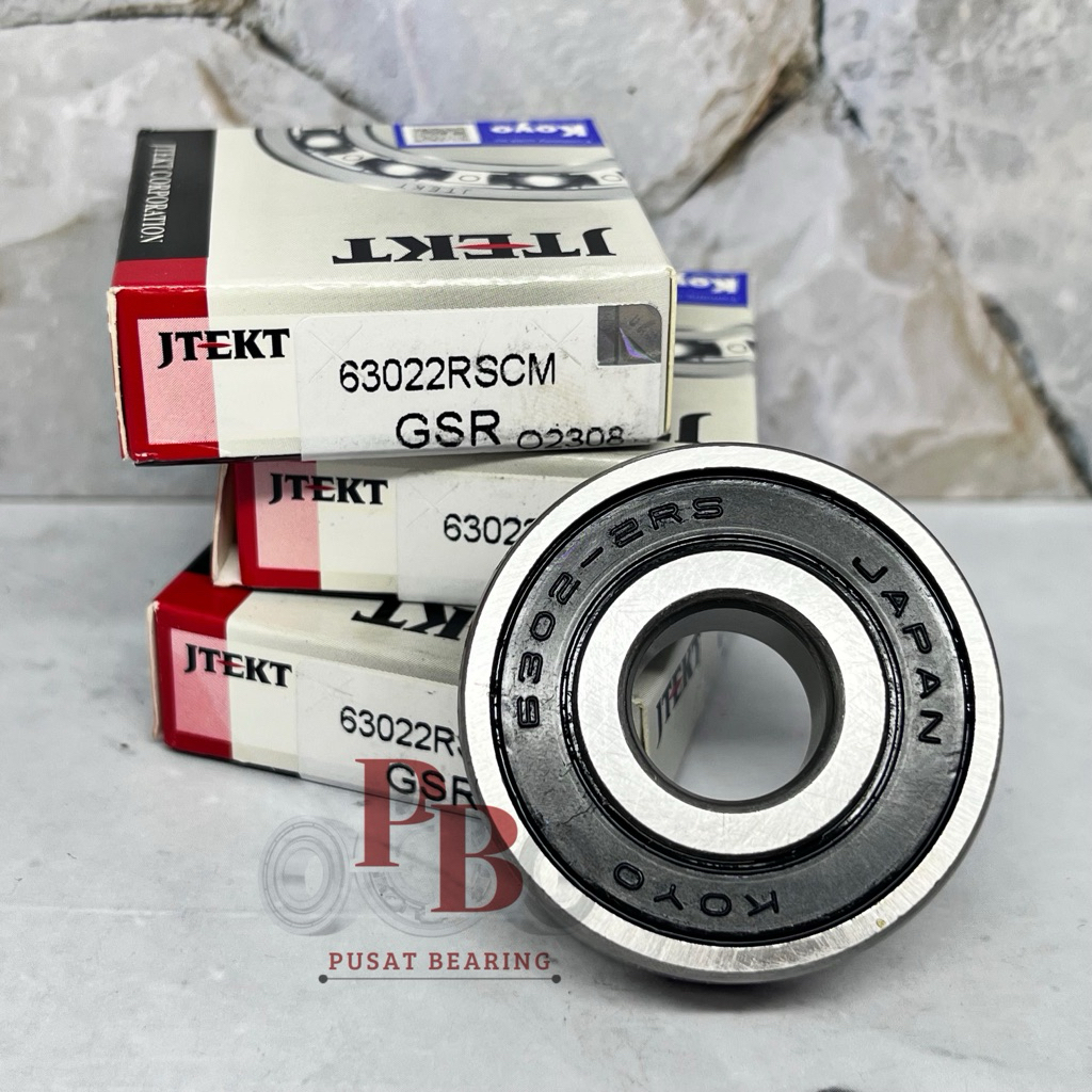 BEARING 6302 2RS KOYO 6302 RS KOYO
