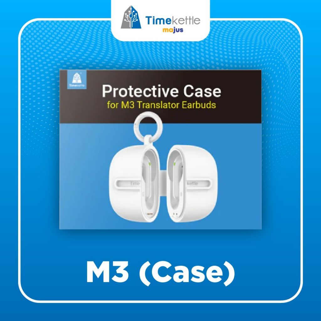 Case Timekettle M3 Language Translator Earbuds