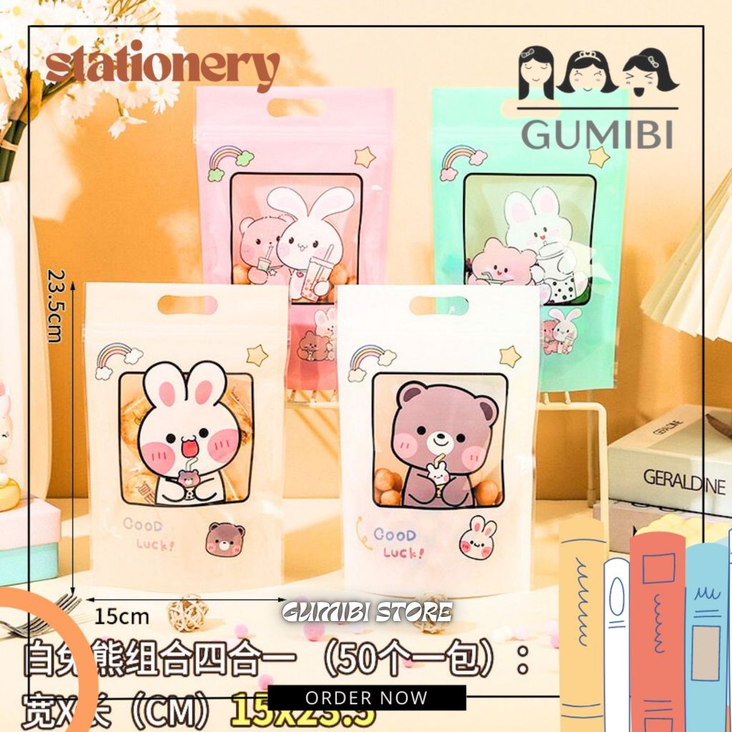

Zipper Pouch Lucu Teddy Bear & Kelinci – Tempat Penyimpanan Serbaguna Zipper Pouch Imut Teddy Bear & Kelinci – Organizer Kantong Fashionable Aksesori Cantik untuk Segala Keperluan