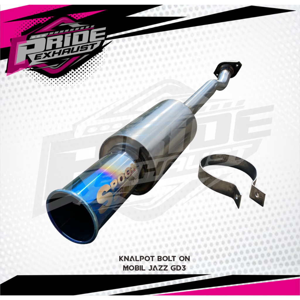KNALPOT BOLT ON MOBIL JAZZ GD3 PNP