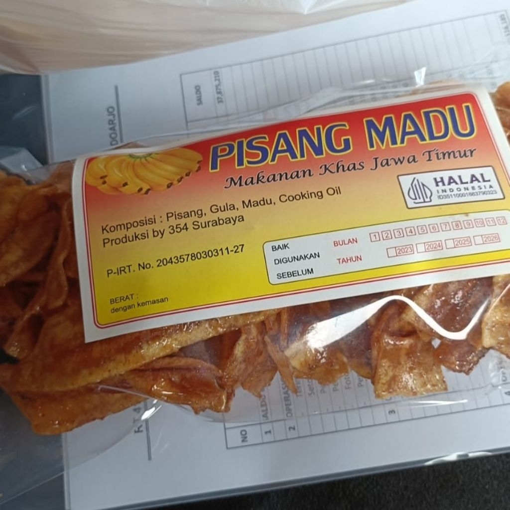 

Kripik Pisang Madu