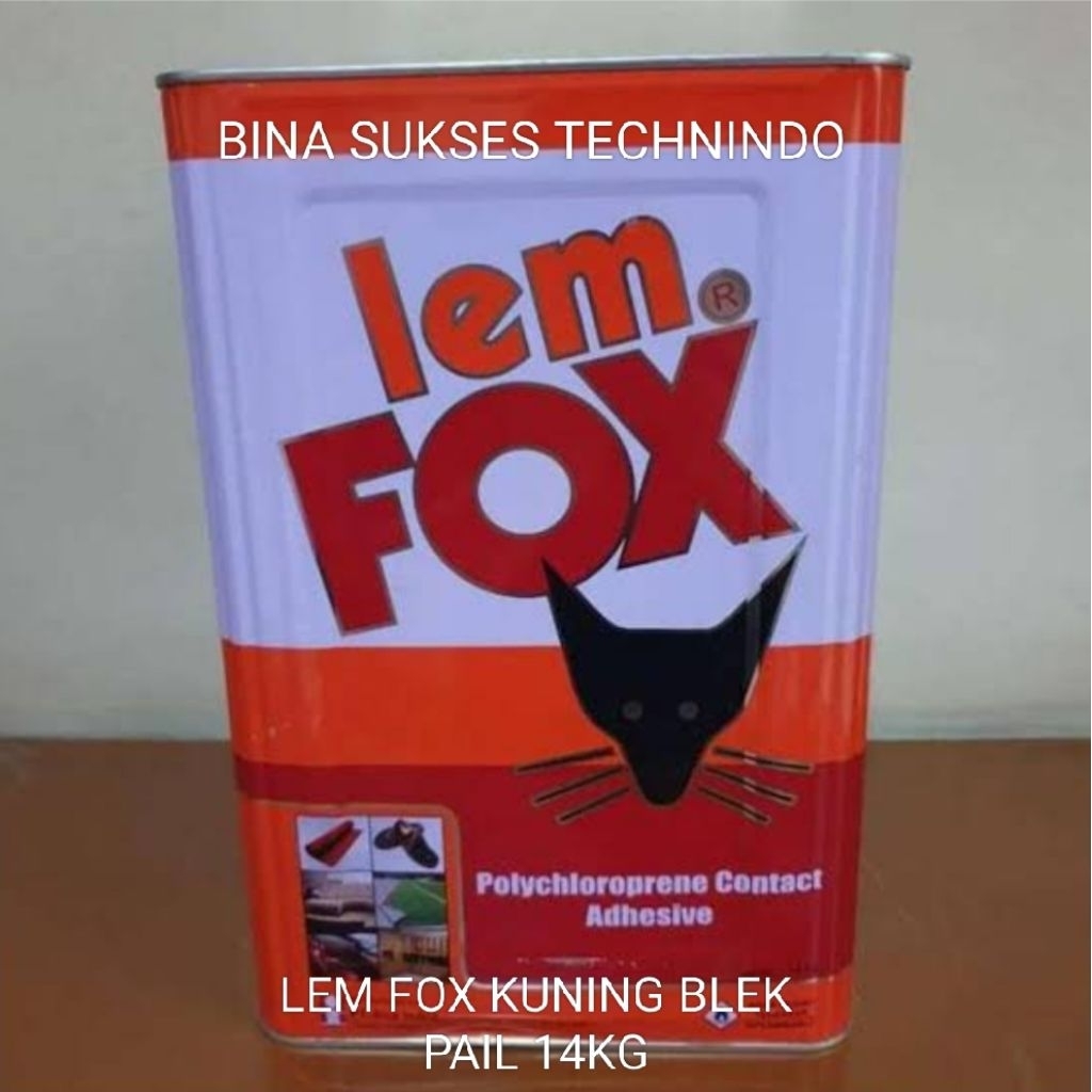 

LEM FOX KUNING BLEK PAIL 14KG 14 KG