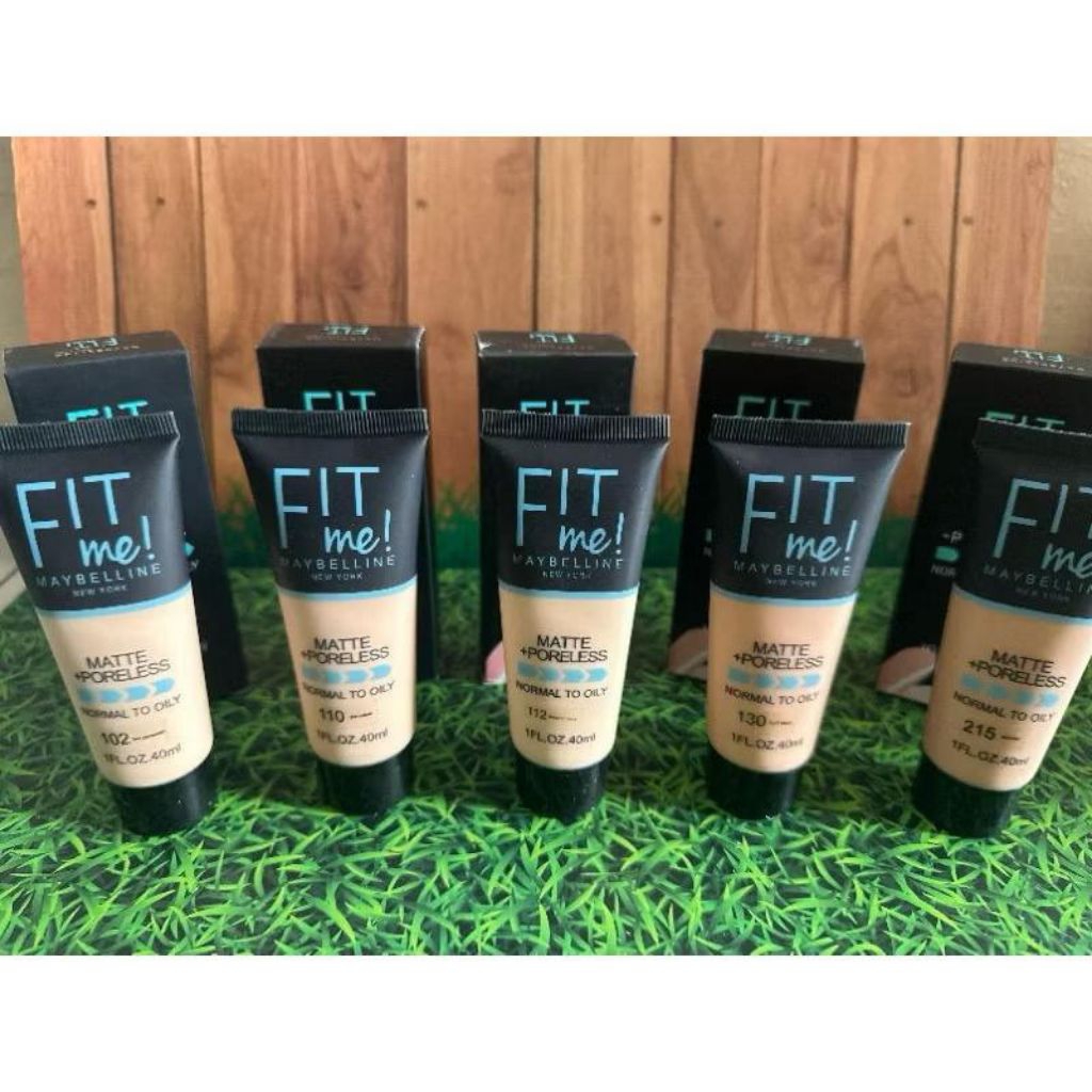 Maybelline Fit Me Foundation Tube Alas Bedak