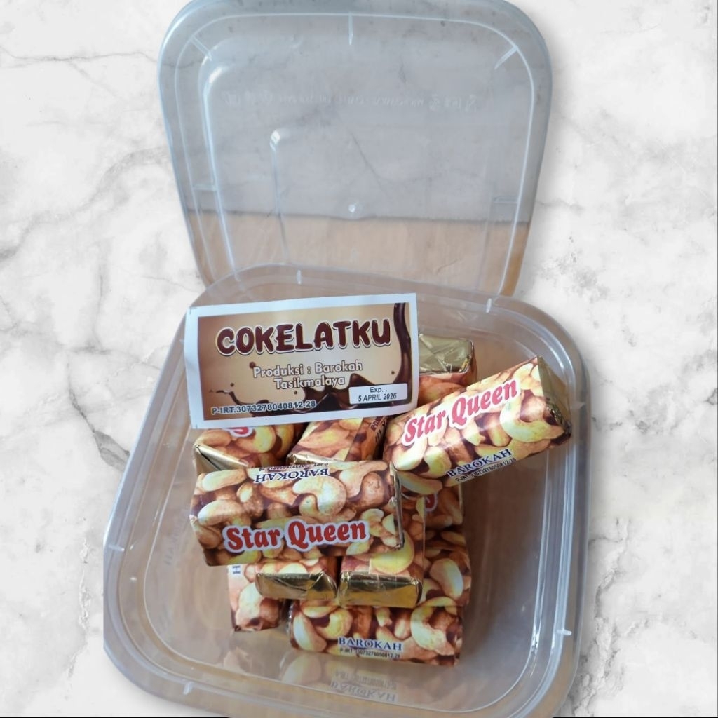 

Coklat/cokelatku star queen isi 10pcs