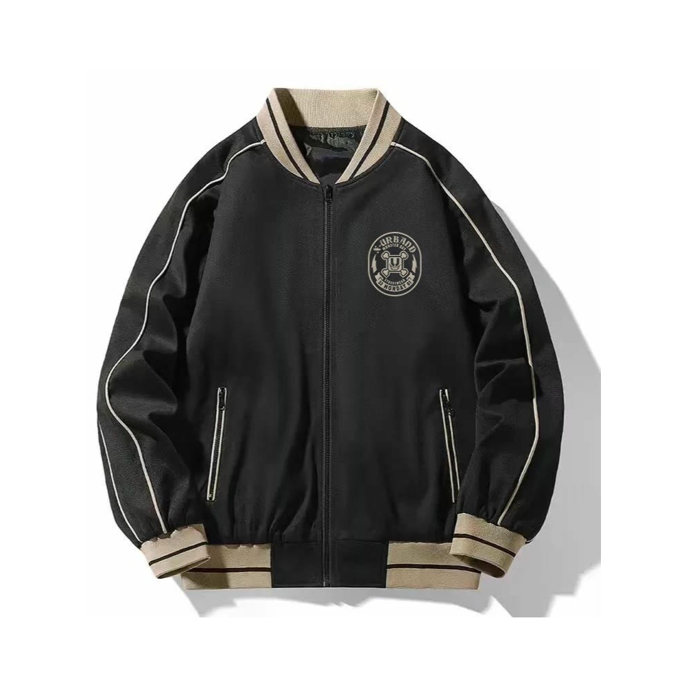 Jaket XUA Jaket Varsity Bolak Balik Unisex Tebal Musim Dingin Terbaru