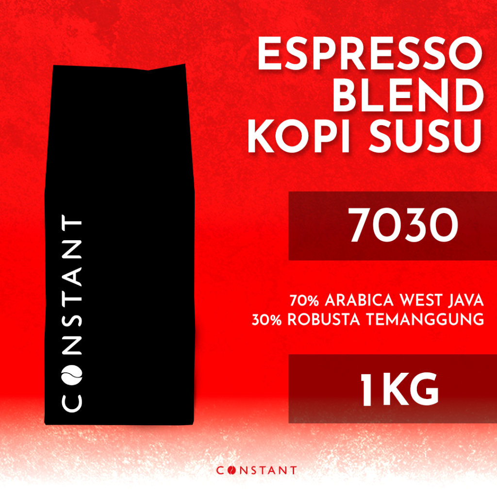 

Espresso Kopi Susu Blend 70% Arabika 30% Robusta 1 kilogram
