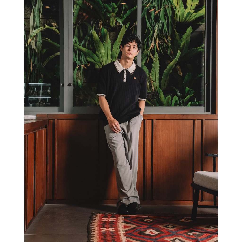 Oxford Society Weston Knit Polo Kaos Polo Rajut Pria