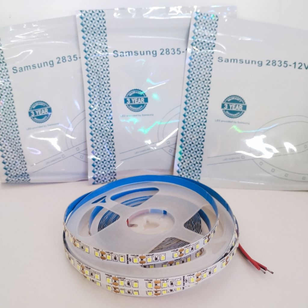 SAMSUNG LED Strip A Grade SMD 2835 120Led/M IP33 DC 12V Original | LED Strip SAMSUNG 12V