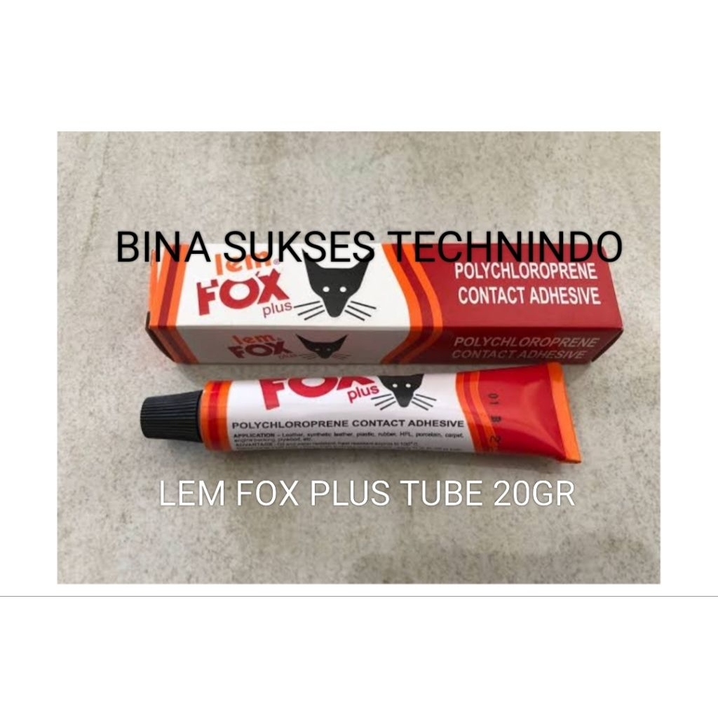 

LEM KUNING FOX PLUS TUBE 20GR 20 GR
