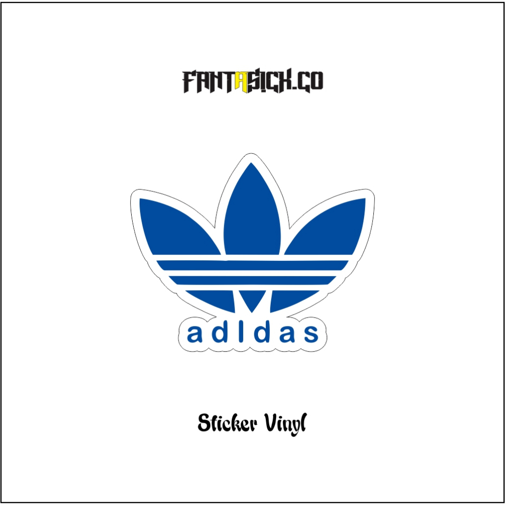 

sticker adidas vinyl sticker retro aesthetic hitam putih sticker band indie lokal sticker brand lokal sticker anti air glossy sticker casual sticker helm laptop tumblr hp motor racing aksesoris fashion football stone island hooligan random logo brand