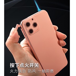 korek Api Bara plus senter Model iPhone 11/Korek Api Unik dan BERKUALITAS korek api unik bisa di isi