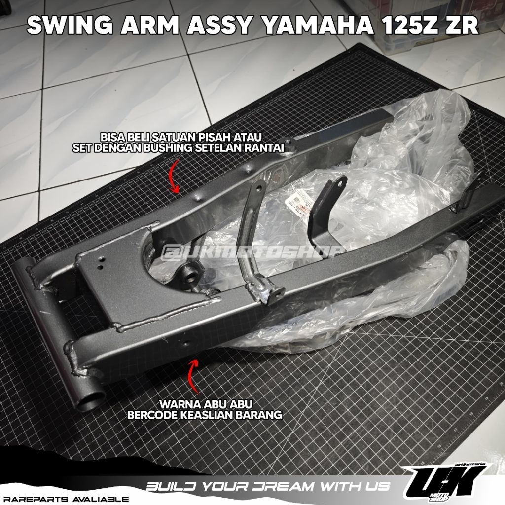 swing arm arm lengan ayun yamaha 125z asli