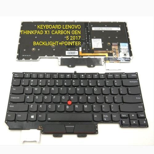 Keyboard Lenovo Thinkpad X1 Carbon Gen5 Gen 5 Gen 6 5th gen 6th gen 2017 2018 Pointer Backlight
