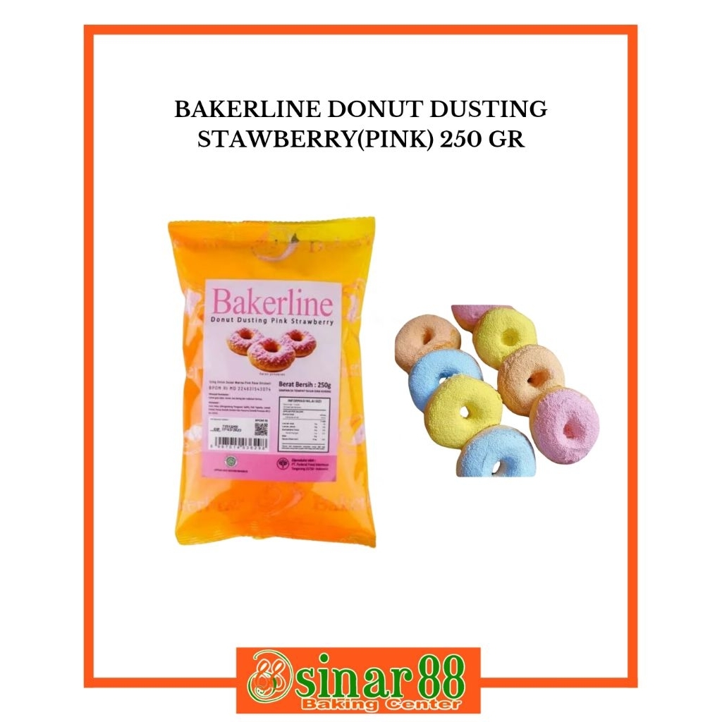 

BAKERLINE SNOW DONUT PINK 250GR