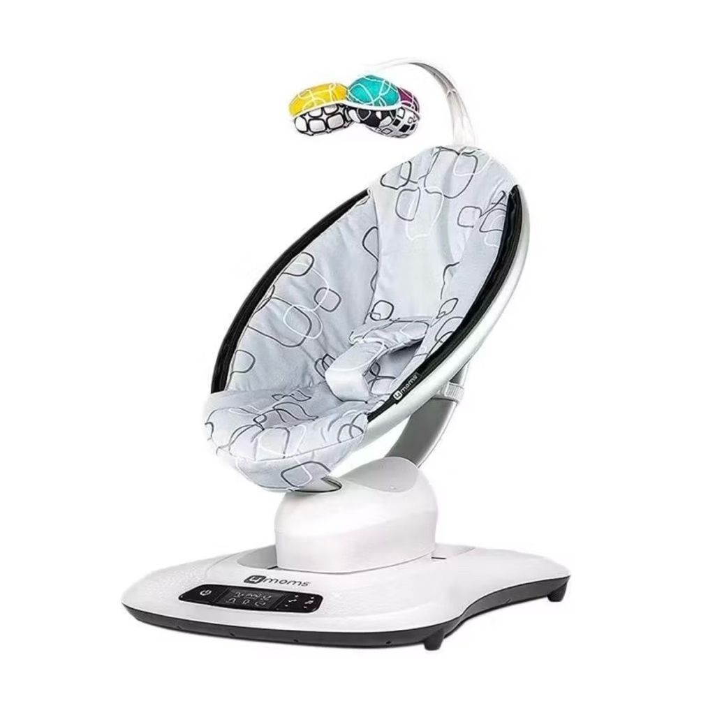 4moms Mamaroo 4.0 Silver Plush / 4mom Mamaroo preloved / Baby Bouncer / Swing Baby / Ayunan Bayi / A