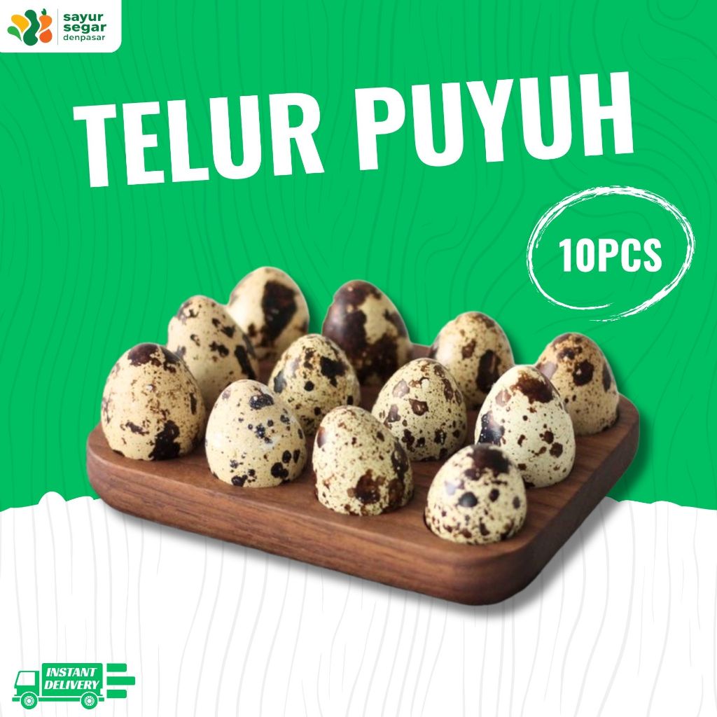 

Telur Puyuh 10 pcs - Sayur Segar Denpasar