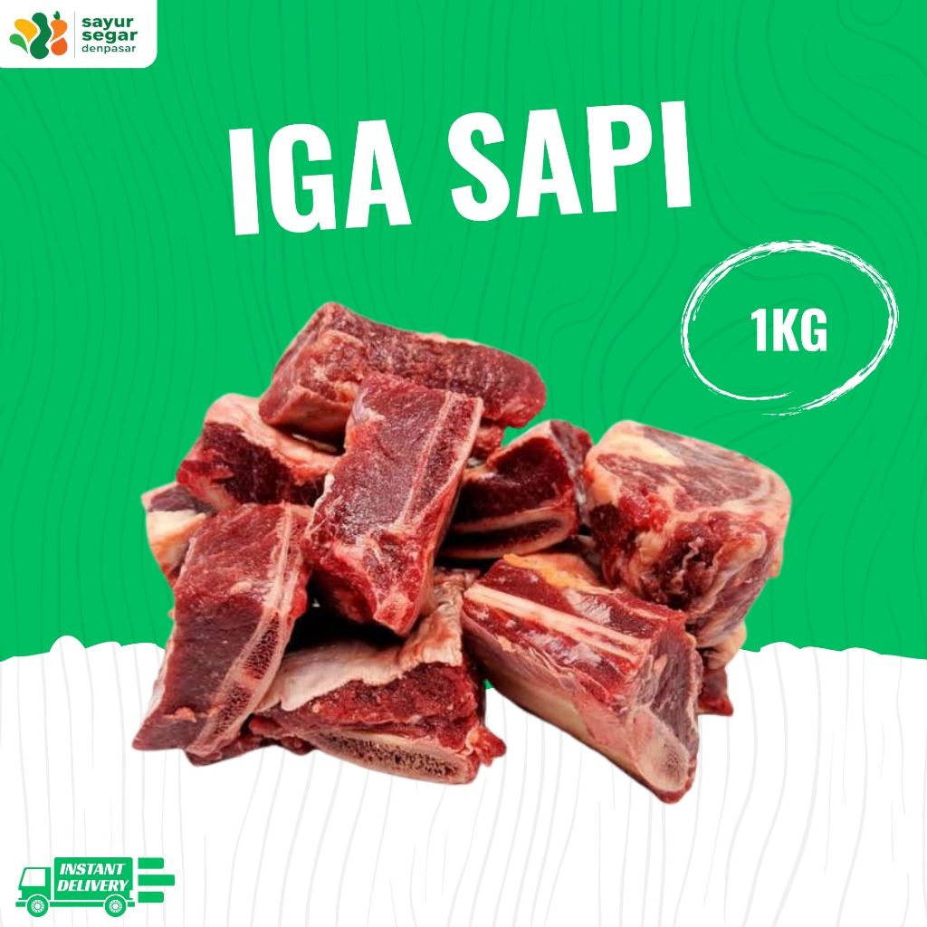 

Iga Sapi 1kg - Sayur Segar Denpasar