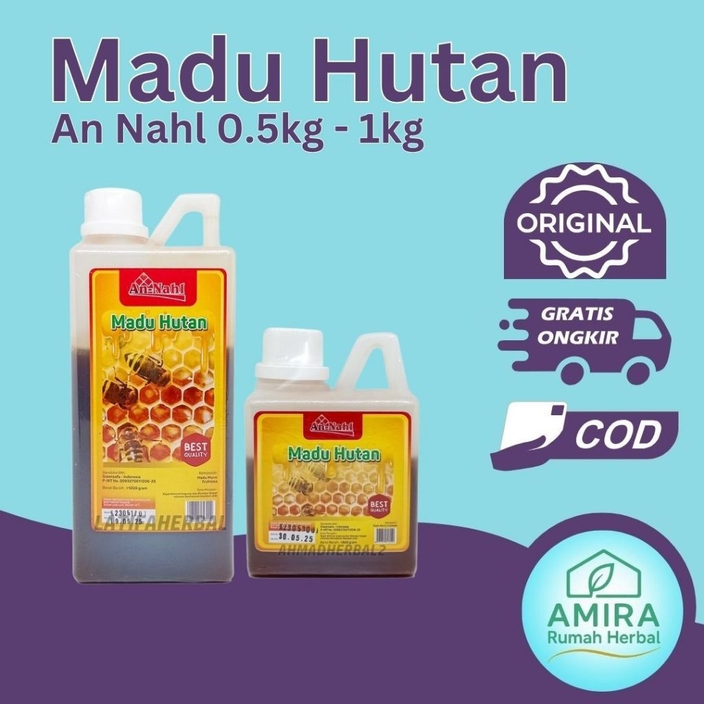 

Madu Hutan An Nahl - 500gr 1kg