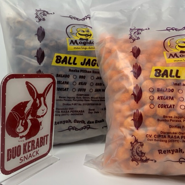 

mogidon ball jagung