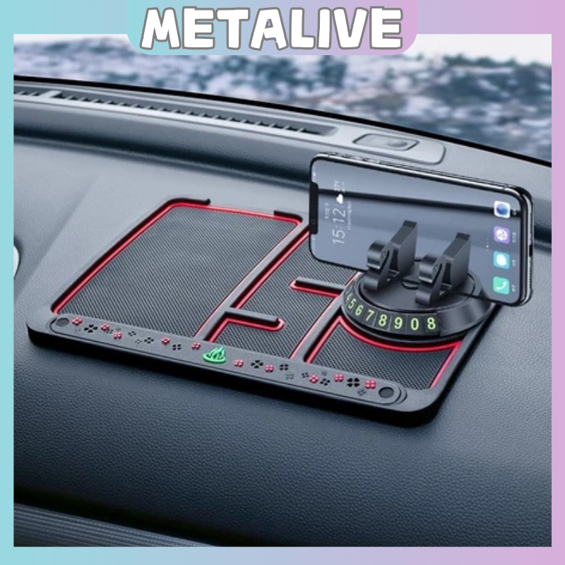 Tatakan Dashboard Mobil Stand Holder Hp Kunci Multifungsi Anti Slip Untuk Dashboard Mobil