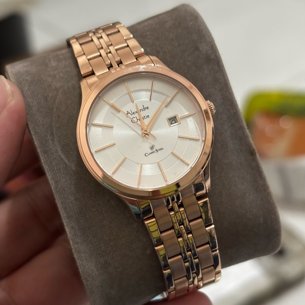 Baru Alexandre Christie AC 8348 / AC8348 Minus rantai pendek