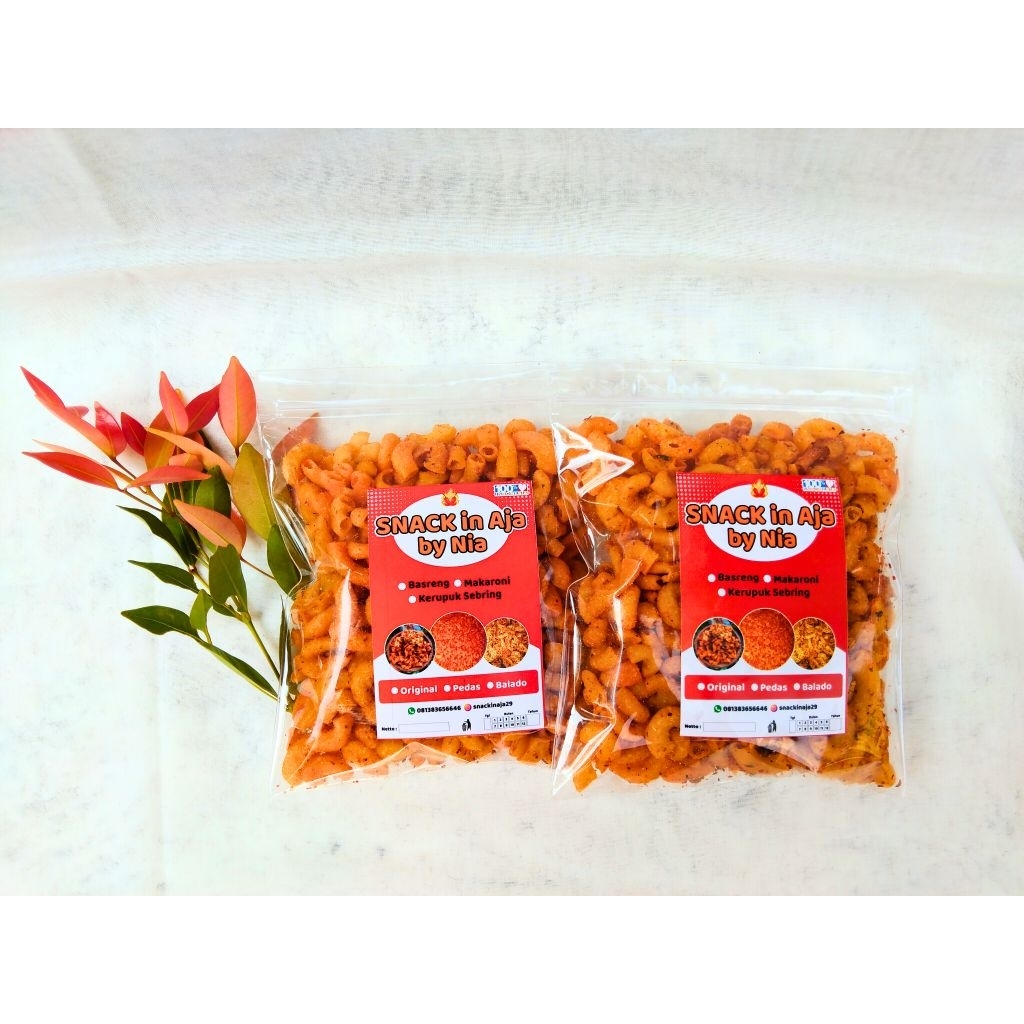 

MAKARONI BANTET PEDES GURIH DAUN JERUK (250 GR)