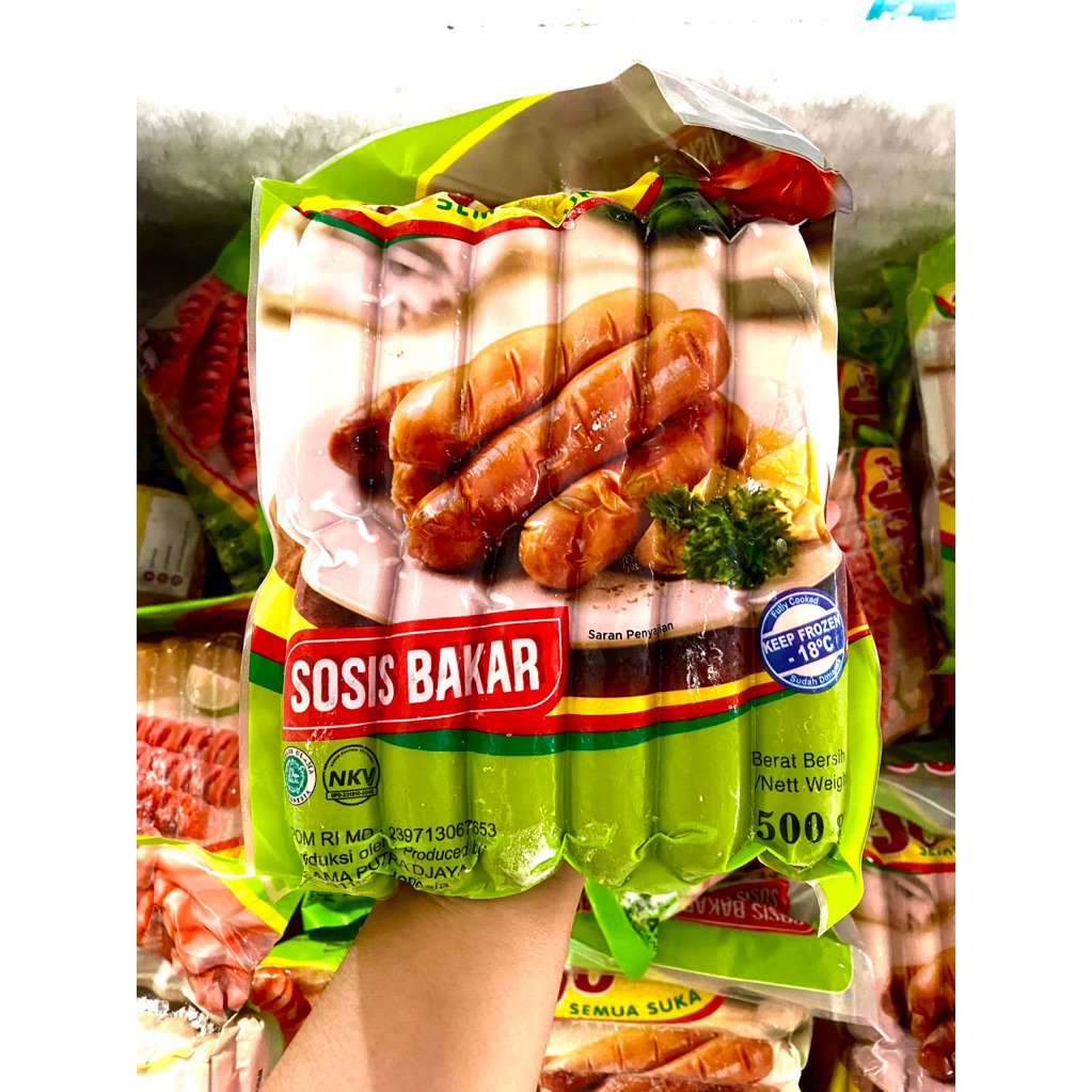 

Ngejoss Sosis Bakar Medium isi 12pcs / sosis bakar frozen