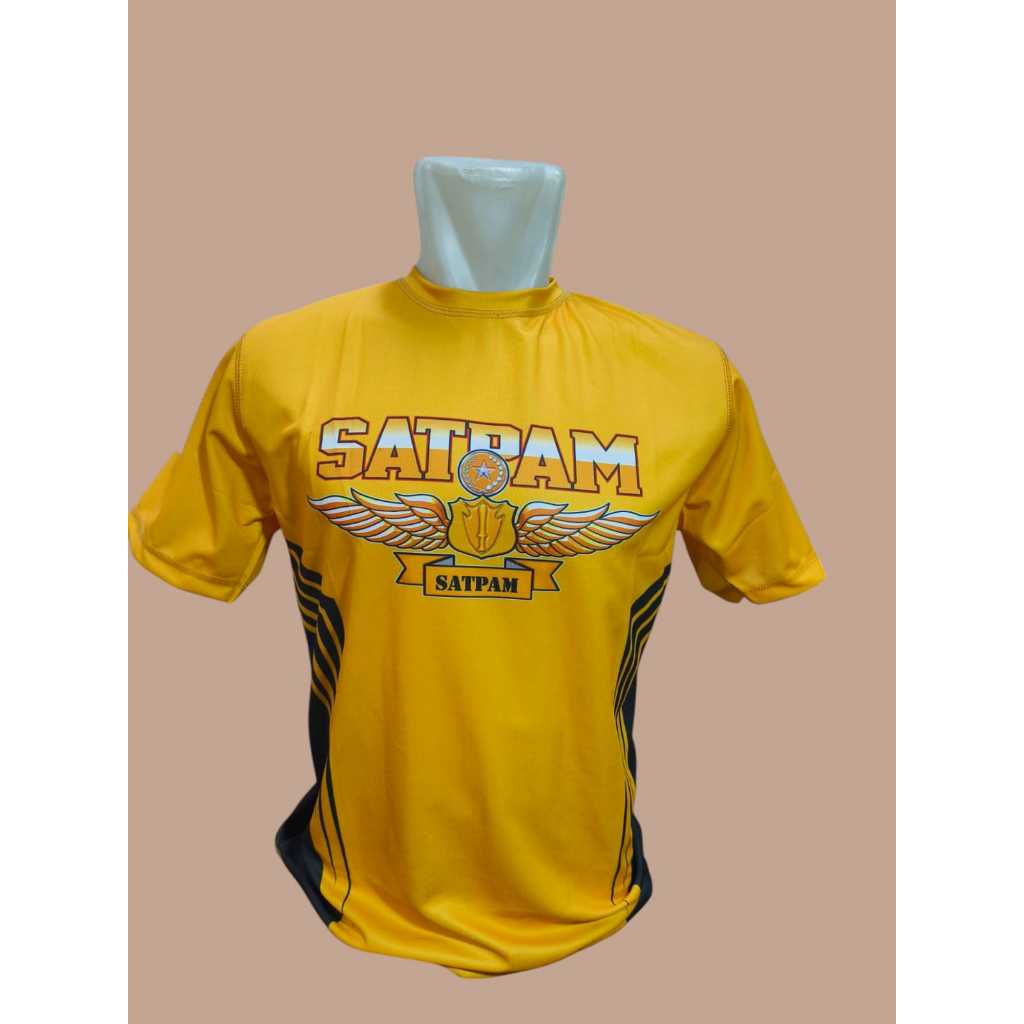 Kaos SUBLIM Satpam Wing - Jersy Baru Satpam Wing -  Kaos Drfit Satpam