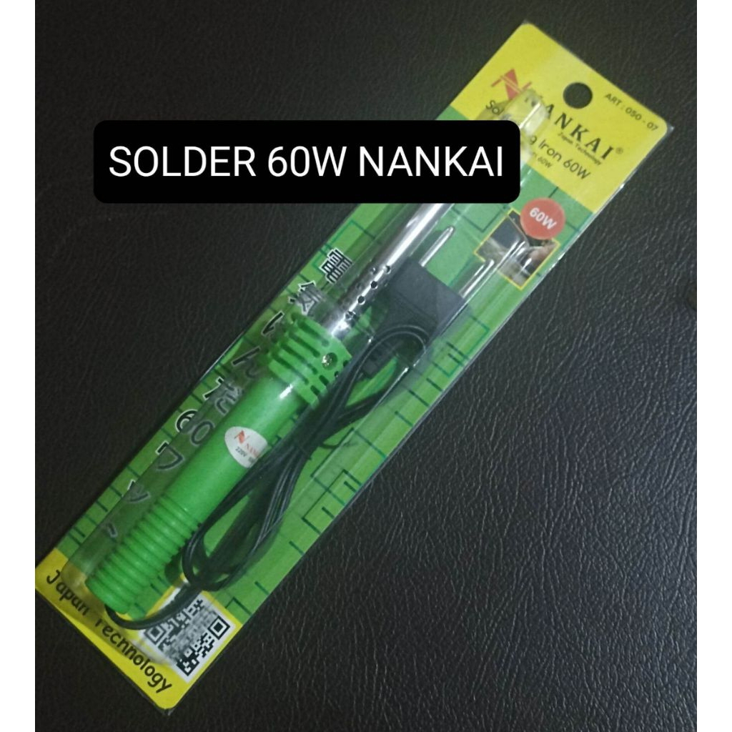SOLDER 60W NANKAI ALAT SOLDER 60 WATT 60WATT SOLDERAN 60W NANKAI