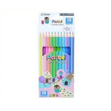 

TRIFELLO - KELIR KAYU / PENSIL WARNA TF-195-12 12 WARNA PASTEL PANJANG