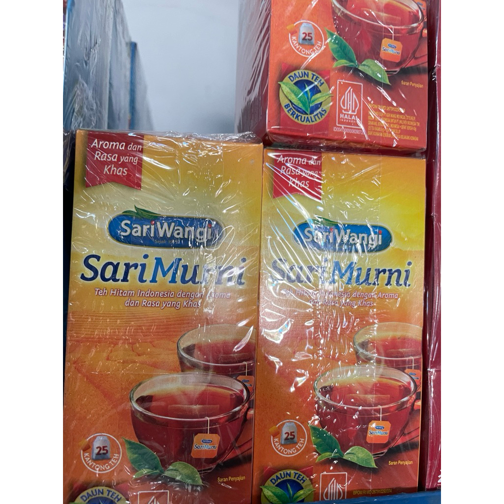 

TEH CLUP SARI MURNI SARI WANGI 1KOTAK ISI 25pcs