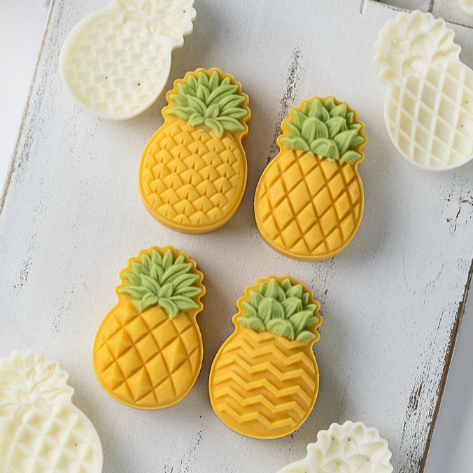 Cetakan nastar taiwan 30gr cetakan nenas 30g cetakan kue Imlek nastar 50gr isi 4 cetakan