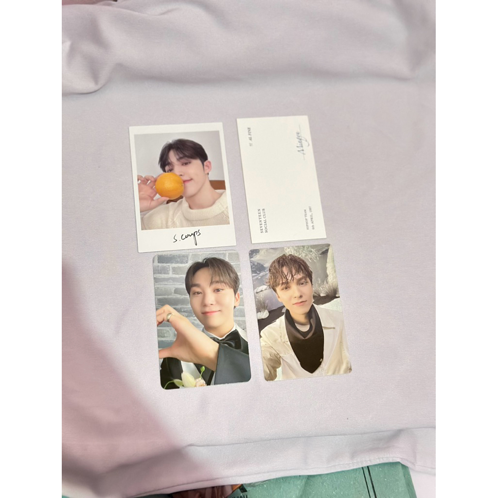 [SET] TC HOME SCOUPS JERUK SEVENTEEN TRADINGCARD SCOUPS HOME JERUK POLA SVT HOME SEUNGCHEOL