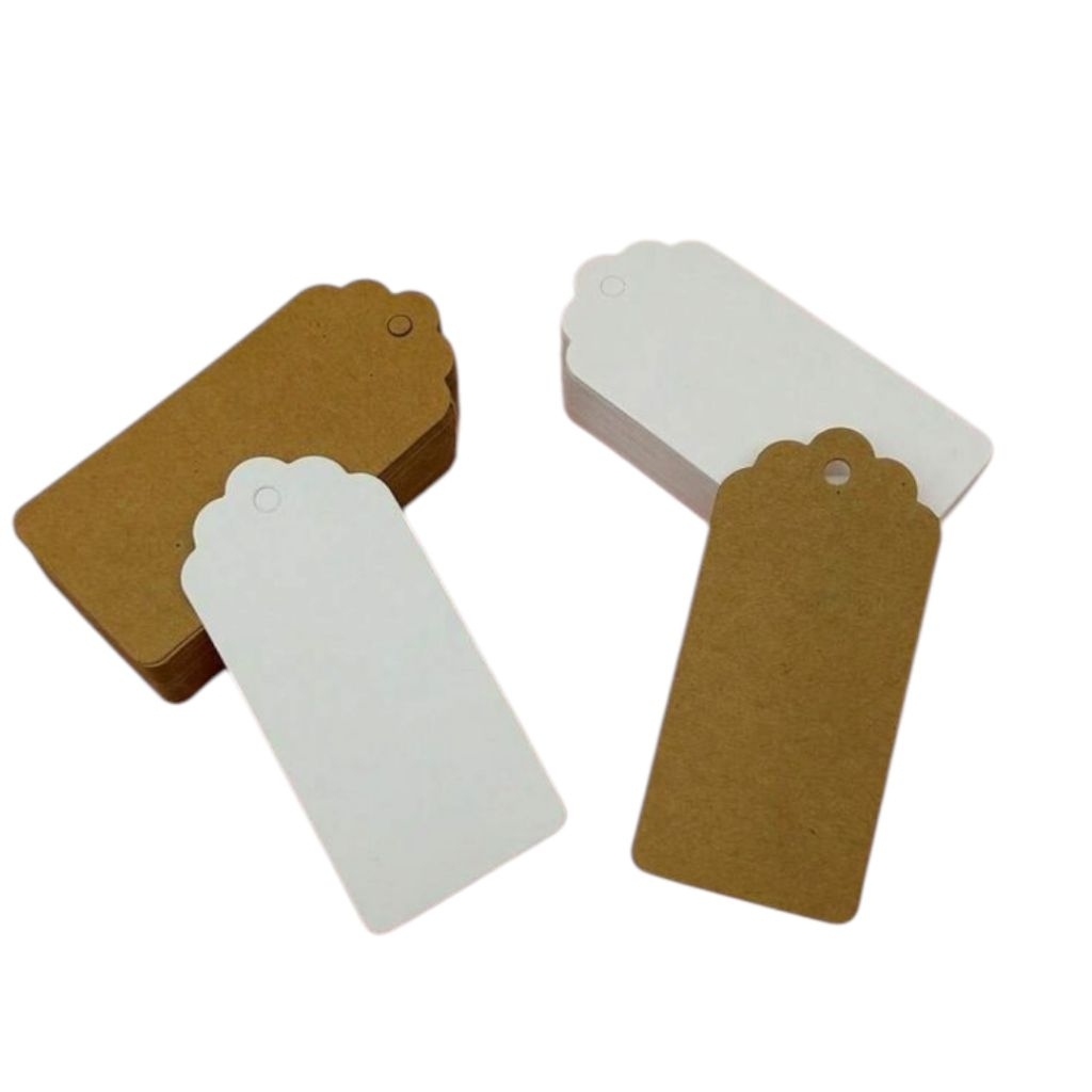 

Hangtag Baju Polos Hangtag Produk Warna Coklat Putih Label Produk