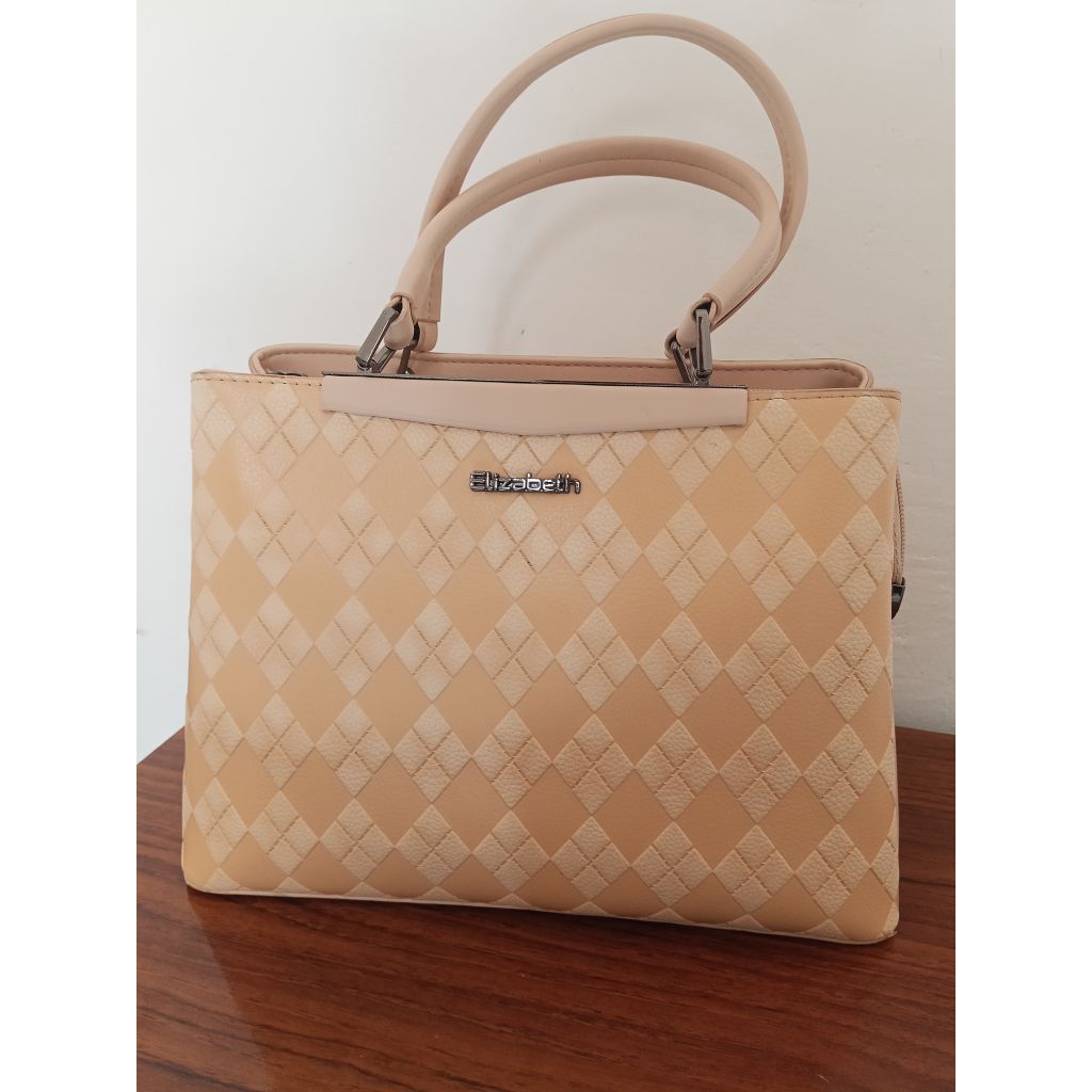 tas elizabeth baghand coklat
