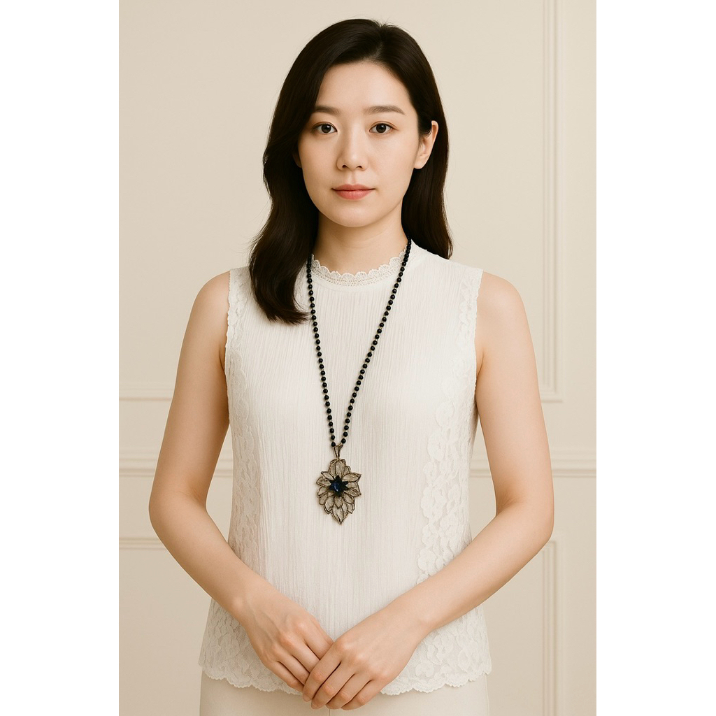 ATASAN BLUS WANITA KOREA THAILAND TOP TANKTOP 9333 PRISKET KOMBINASI BROKAT KOREA