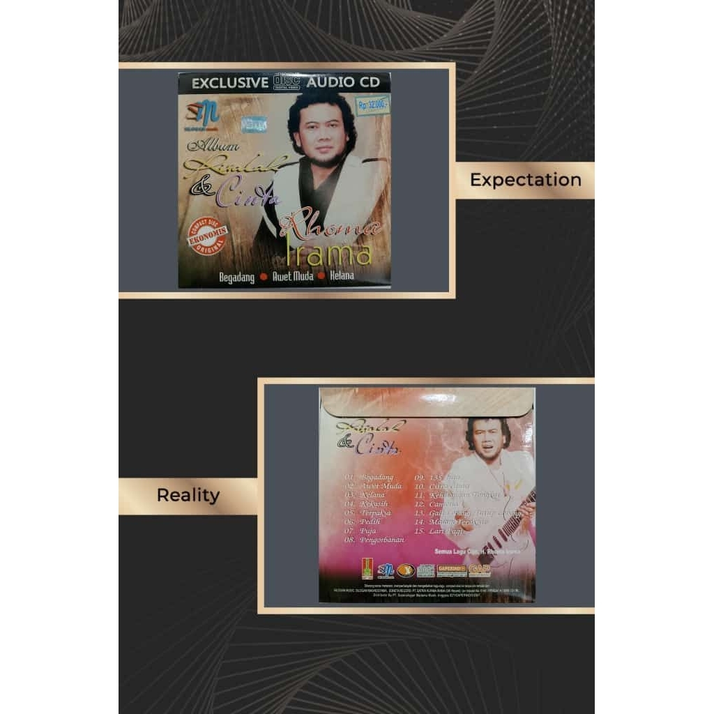 CD audio dangdut Rhoma irama begadang
