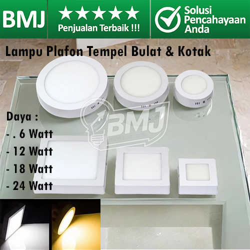 Downlight 6watt White Kotak Outbow Led