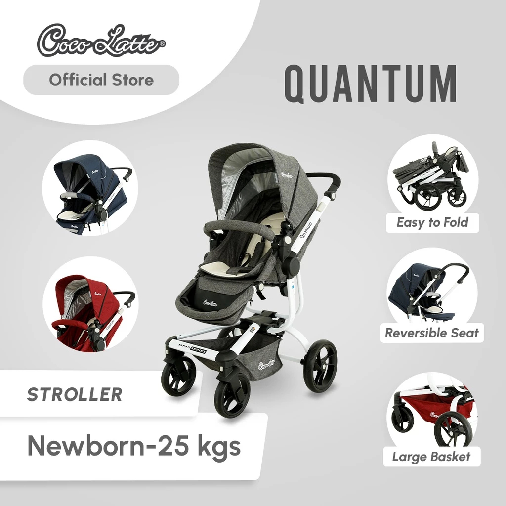 Stroller Bayi Bekas Pemakaian Stroller Second Cocolatte Quantum