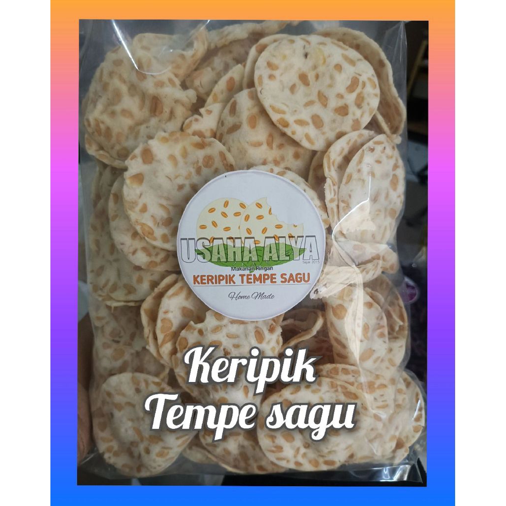 

Keripik Tempe Sagu Original Gurih Renyah Nikmat Hemat 500 gram