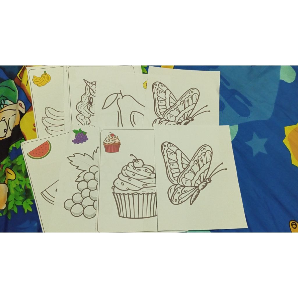 

kertas mewarnai untuk anak