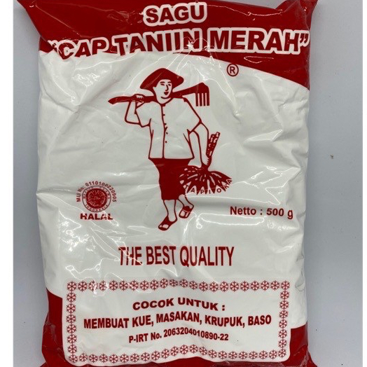 

TEPUNG TAPIOKA SAGU TANI CAP TANIIN MERAH 500g
