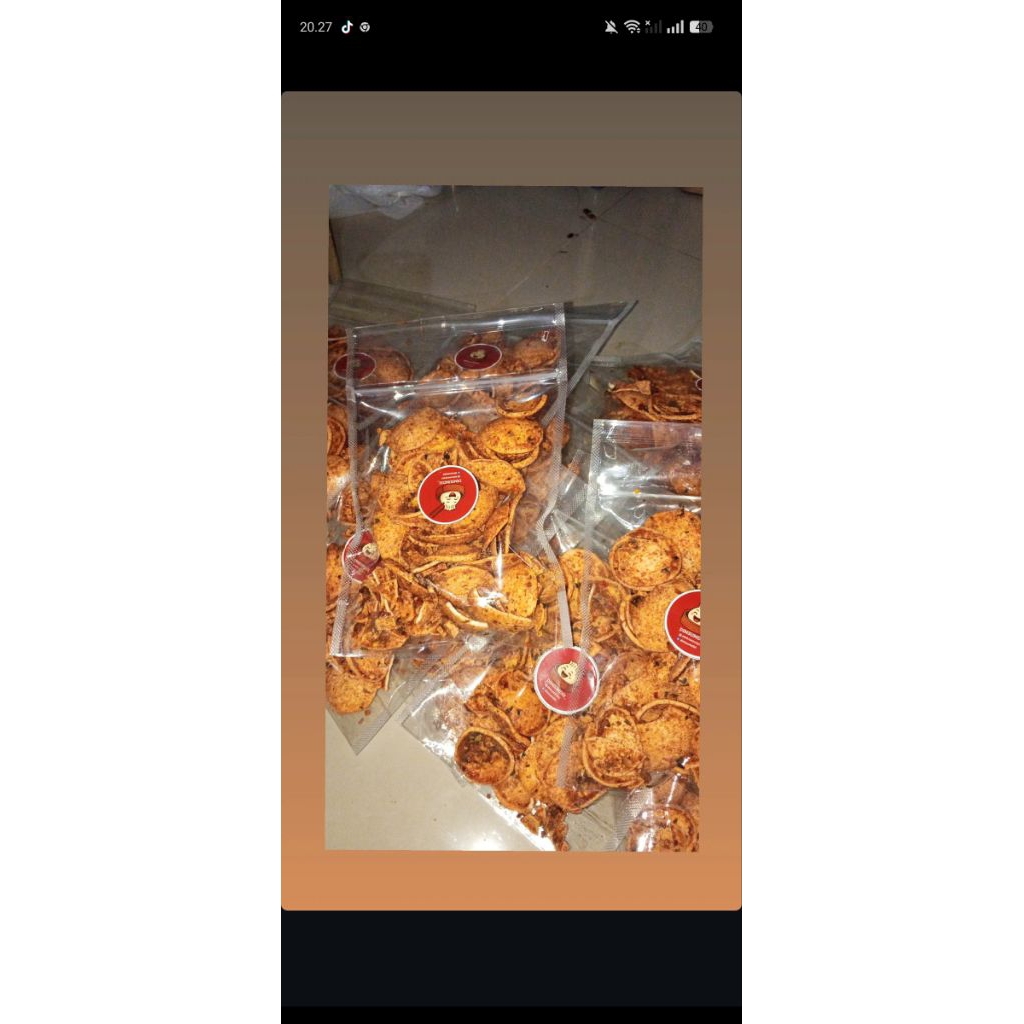 

Basreng 100 gram viral terlaris