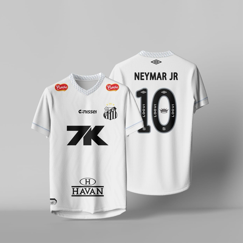 baju bola jersey santos fc home 2025 2026 neymar jr