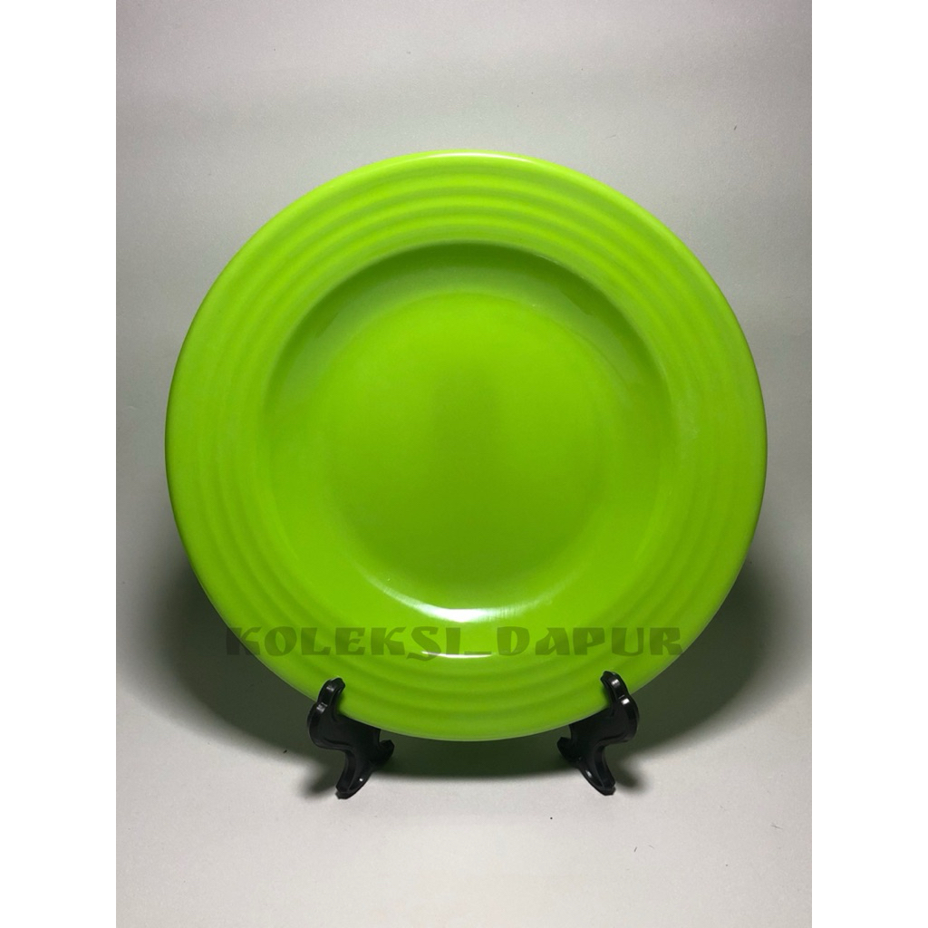 Piring Makan Melamin foodgrade,Piring Ulir Melamine 9inch (6pcs - 1Lusin)