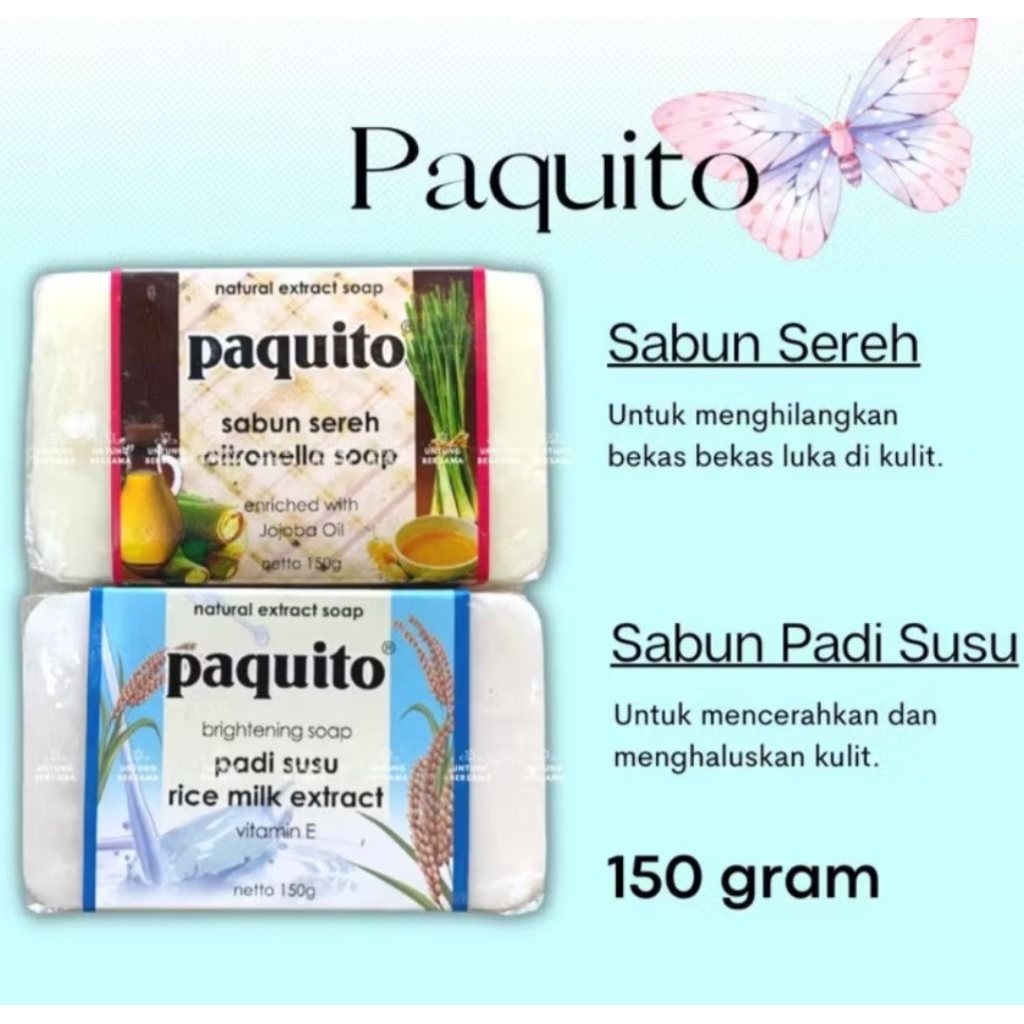 Paquito soap 150 gr - sabun